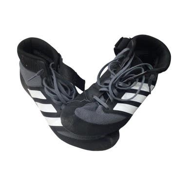 Used Adidas Wrestling Shoes Black Senior 9 11760-S000082679