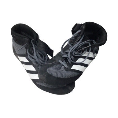 Used Adidas Wrestling Shoes Black Senior 9 11760-S000082679