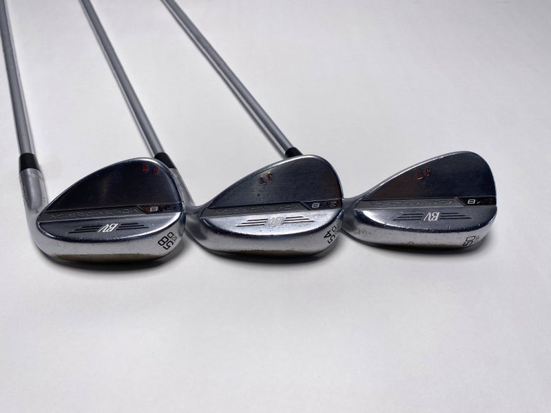 Titleist Vokey SM8 Tour Chrome Wedge Set 50* 12 | 54* 12 | 58* 12 Wedge RH