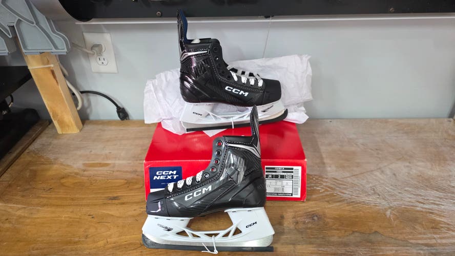 CCM Next Hockey Skates Regular Width Size 2 (New)
