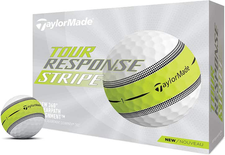 Taylor Made Tour Response Golf Balls (White, 24pk) 2dz NEW