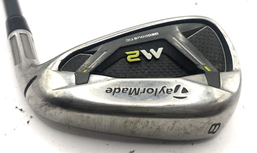 TaylorMade M2 2017 8 Iron REAX 65 Regular Graphite Shaft *Good*