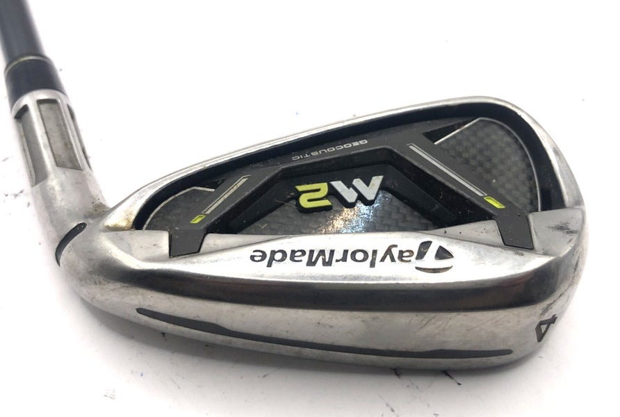 TaylorMade M2 2017 4 Iron REAX 65 Regular Graphite Shaft *Good*