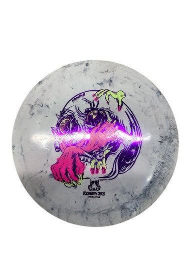 Used DOOMSDAY FAMINE RADIOACTIVE Disc Golf Driver White 11347-S000256485