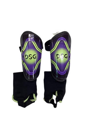 Used Dsg Soccer Shin Guards Youth Purple MD 11347-S000256456
