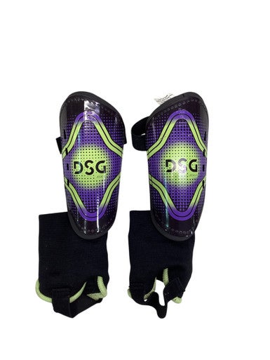 Used Dsg Soccer Shin Guards Youth Purple MD 11347-S000256456