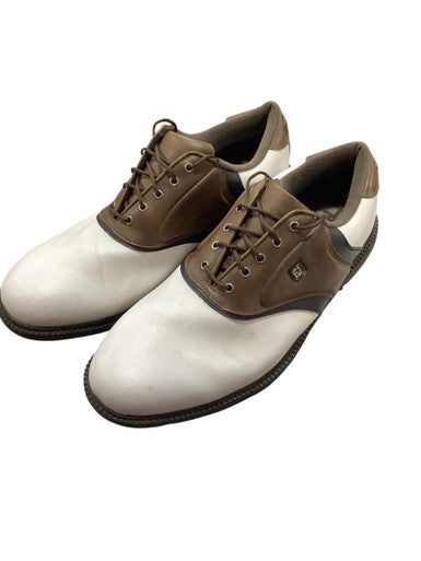 Used Foot Joy Mens Golf Shoes Brown Senior 13 11347-S000256452