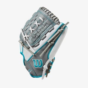 New Wilson A500 SIREN RH Throw Fastpitch Gloves 11347-A500-SIREN