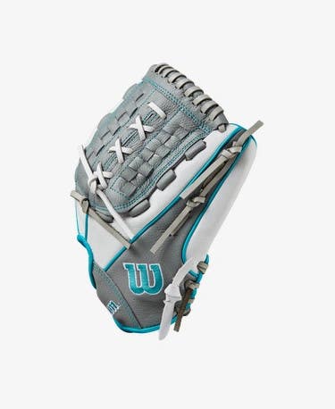 New Wilson A500 SIREN RH Throw Fastpitch Gloves 11347-A500-SIREN