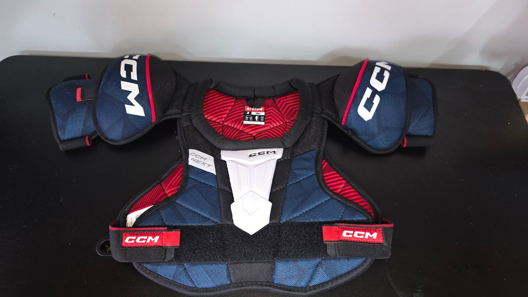 Small Junior CCM Next Shoulder Pads (New)