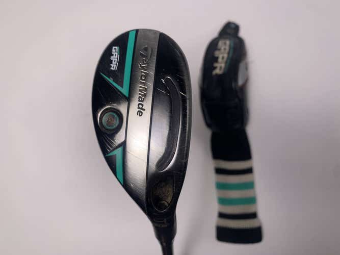 TaylorMade GAPR HI 4 Hybrid 22* KBS Hybrid 80g Stiff Graphite Mens RH HC