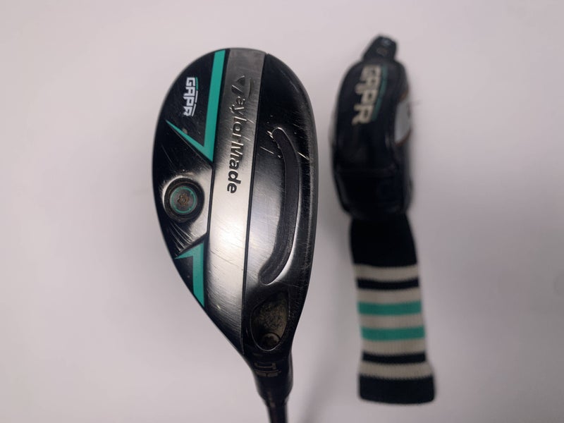 TaylorMade GAPR HI 4 Hybrid 22* KBS Hybrid 80g Stiff Graphite Mens RH HC