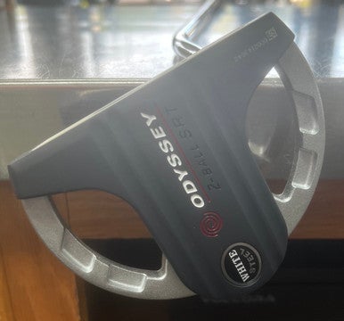 Used Odyssey WHITE STEEL 2BALL SRT Mens Putter RH 11497-S000152468