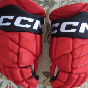 CCM JetSpeed FT1 14" Pro Stock Red with Black Cuff (Used Once) Mint!