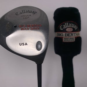Callaway Big Bertha Warbird Driver 10* RCH 90 Regular Graphite Mens RH HC