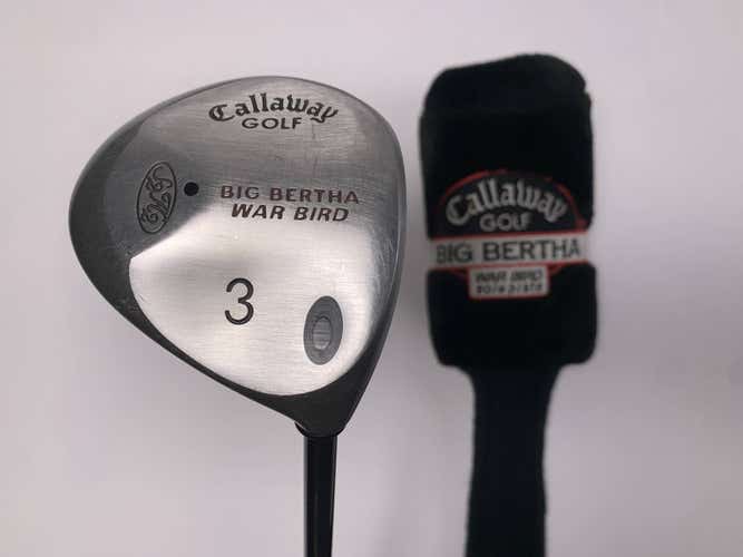 Callaway Big Bertha Warbird 3 Fairway Wood 15* RCH 96 Firm Graphite Mens RH HC
