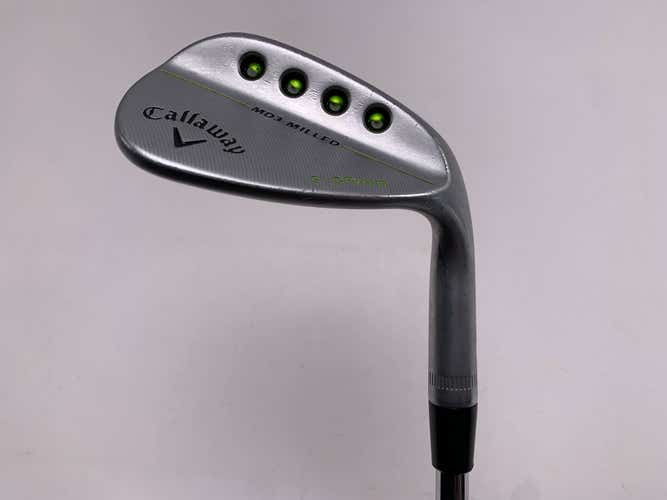 Callaway MD3 Milled Chrome S-Grind Gap Wedge GW 50* 10 DG Wedge Steel Mens RH
