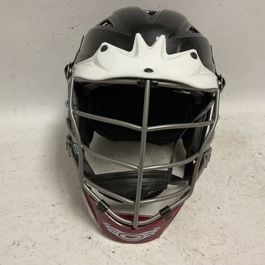 Used Cascade CPV-R Lacrosse Helmet Black And Wine Red M/L 11855-S000191703