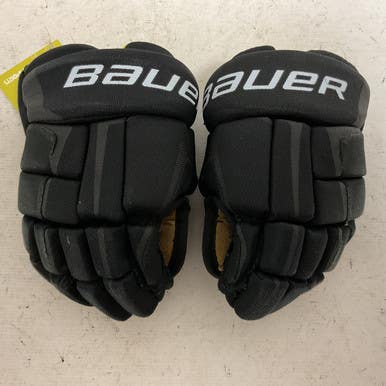 Used Bauer SUPREME ONE 40 Youth Gloves Black 8" 11855-S000191770