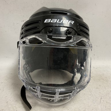 Used Bauer CERTIFIED HELMET Helmet Cage Combo Black MD 11855-S000191766