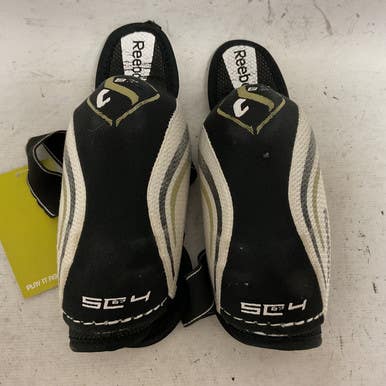 Used Reebok SC4 Junior Elbow Pads Black And Neon Green LG 11855-S000191757