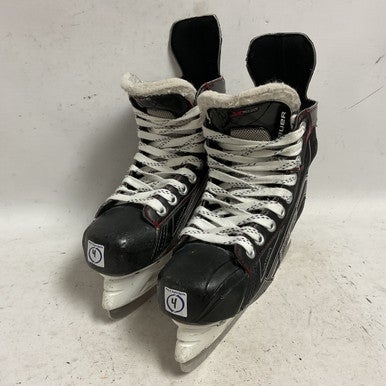 Used Bauer VAPOR X500 Junior Hockey Skate Black Junior 04 11855-S000191750