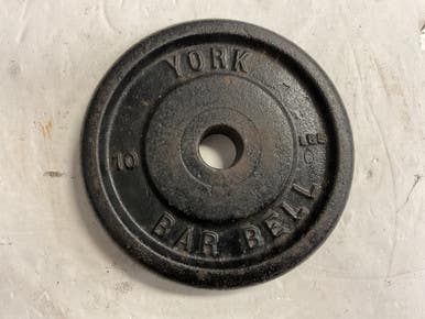Used York Standard Plate Black 10 lb 11855-S000191728