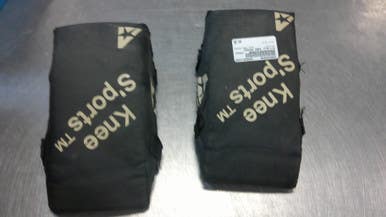 Used All-Star KNEE SAVERS BB/SB Catchers Knee Savers Black 11339-S000194949
