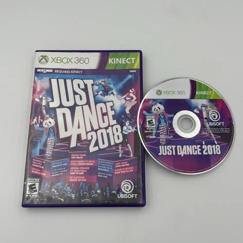 Just Dance 2018 (Microsoft Xbox 360, 2017) Kinect