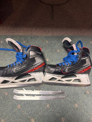 Bauer Vapor X2.7 Hockey Goalie Skates Regular Width 6 (Used)