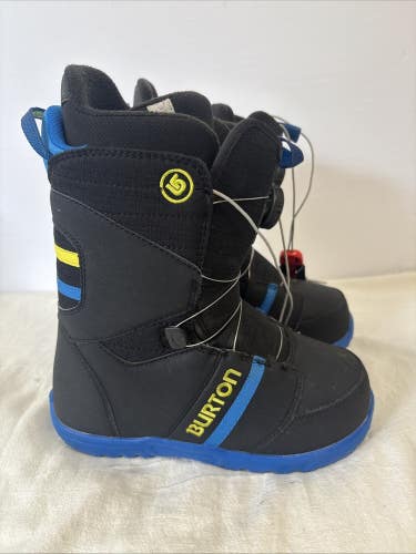 US Size 6 Burton Zip line BOA Lacing System Snowboard Boots. Excellent Condition