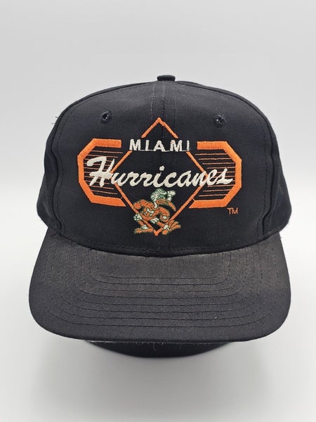 Vintage Miami Hurricanes NCAA College Sports Top Of The World Hat Vtg Snapback