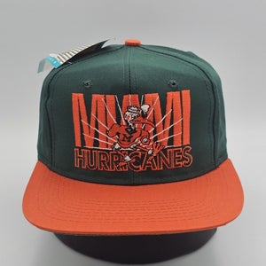 NEW Vintage Rare Miami Hurricanes NCAA College Sports Hat Cap Vtg Snapback