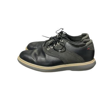 Used Foot Joy Mens Golf Shoes Black Senior 9 11834-S000040982