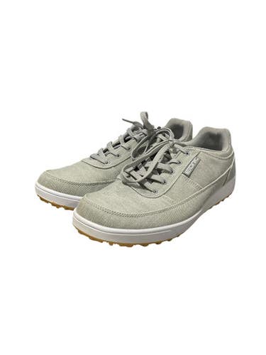Used Etonic Mens Golf Shoes Grey Senior 9.5 11834-S000040955