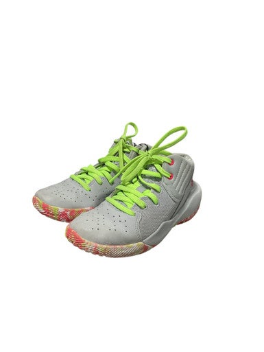 Used Under Armour Basketball Shoes Y Grey Junior 01 11834-S000040953