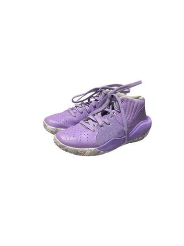 Used Under Armour Basketball Shoes Y Purple Junior 01 11834-S000040952