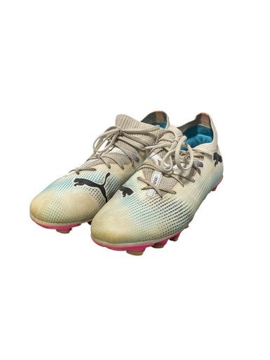 Used Adidas Soccer Cleats White Junior 01 11834-S000040941