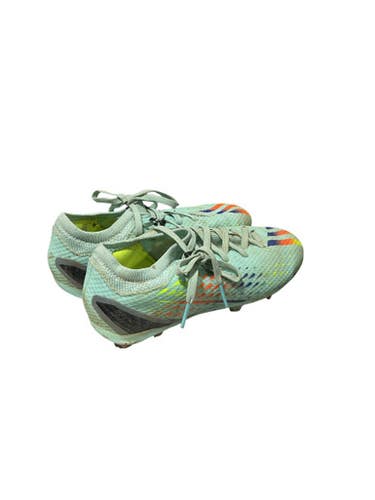 Used Adidas Soccer Cleats Green Junior 01.5 11834-S000040945