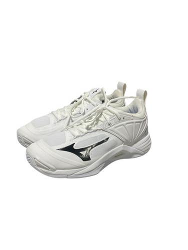 Used Mizuno VB Shoes Adult White Senior 9 11834-S000040933