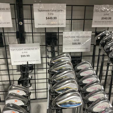 Used Taylormade KALEA IRON SET Womens Iron Set LH 7I-PW 11834-S000040915