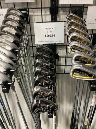 Used Adams XTD GOLF SET Mens Iron Set RH 4I-PW 11834-S000040905