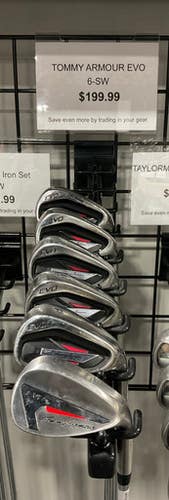 Used Tommy Armour EVO IRON SET Mens Iron Set RH 6I-SW 11834-S000040875