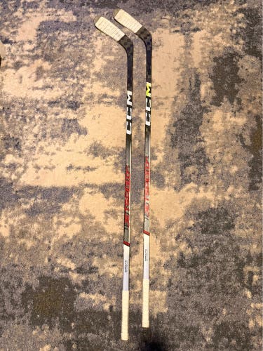 Macklin Celebrini Boston University CCM FT6 Pro Stick (2 pack)