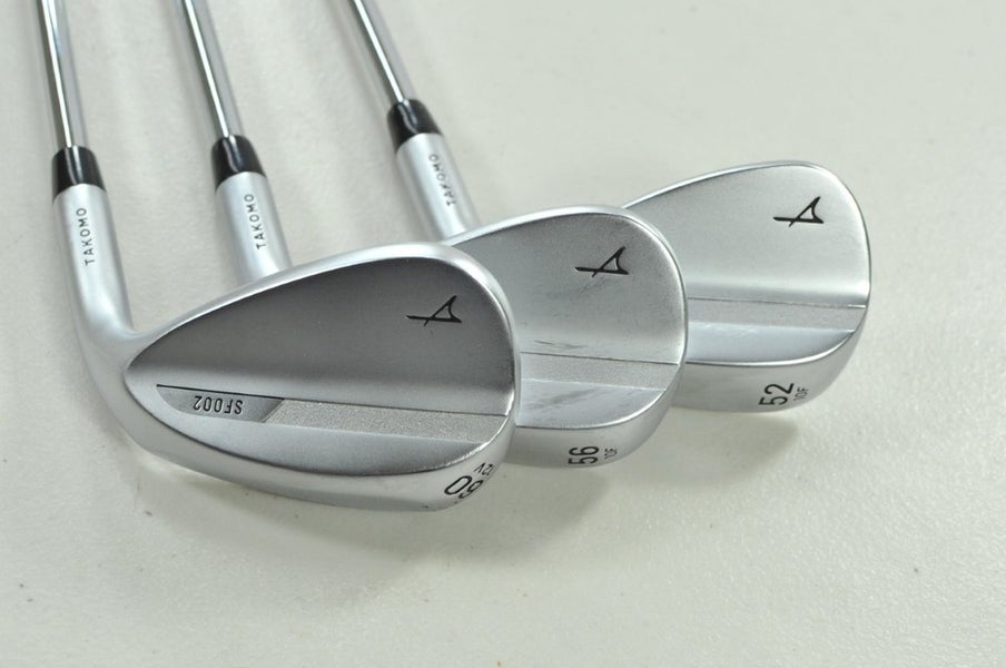 Takomo SF002 52*, 56*, 60* Wedge Set Right KBS Tour 120 Stiff Steel # 203354
