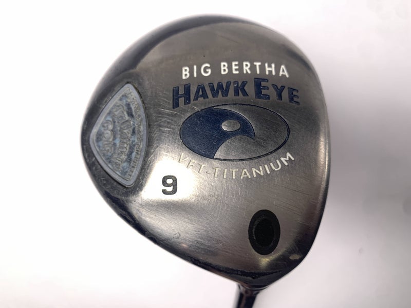 Callaway Hawkeye VFT 9 Fairway Wood 24* Big Bertha System 60 Senior RH