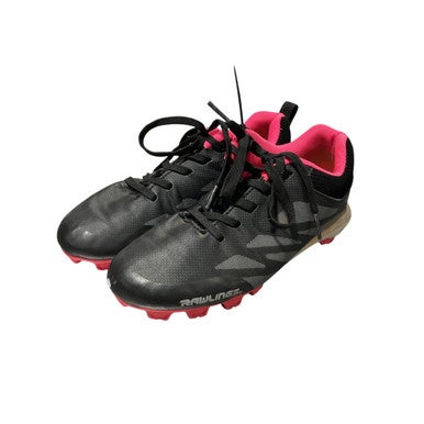 Used Rawlings COOLFLO BB/SB Cleats Black Junior 01.5 11834-S000038623