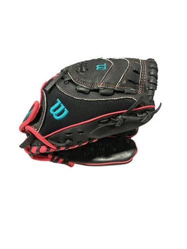Used Wilson FLASH FP BB/SB Glove RH Throw Black 11" 11834-S000038986