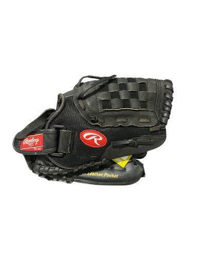 Used Rawlings PLAYMAKER SERIES BB/SB Glove RH Throw Black 11" 11834-S000039016