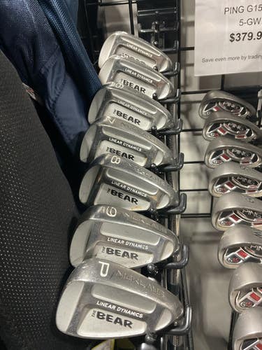 Used Nicklaus LINEAR DYNAMICS THE BEAR SET Mens Iron Set RH 4I-PW 11834-S000021649